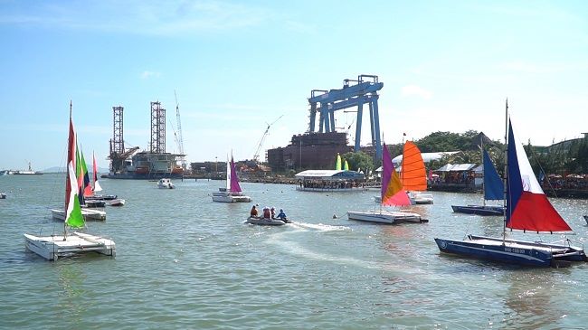 Lễ hội đua thuyền buồm tại bến thuyền Marina - Vũng Tàu