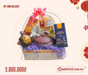 Giỏ quà Tết 2 triệu sang trọng và cao cấp nhất năm 2023